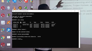 How to DELETE N EXTEND a PARTITION DRIVE using CMD COMMANDS