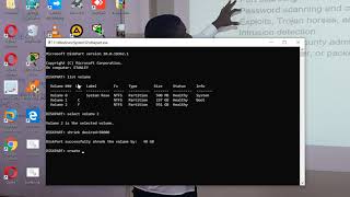 How to DELETE N EXTEND a PARTITION DRIVE using CMD COMMANDS