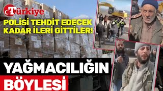 Deprem Yardımlarıyla Yakalanan Yağmacılar Polisi Tehdit Etti: Seni Buraya Gömerim - Türkiye Gazetesi