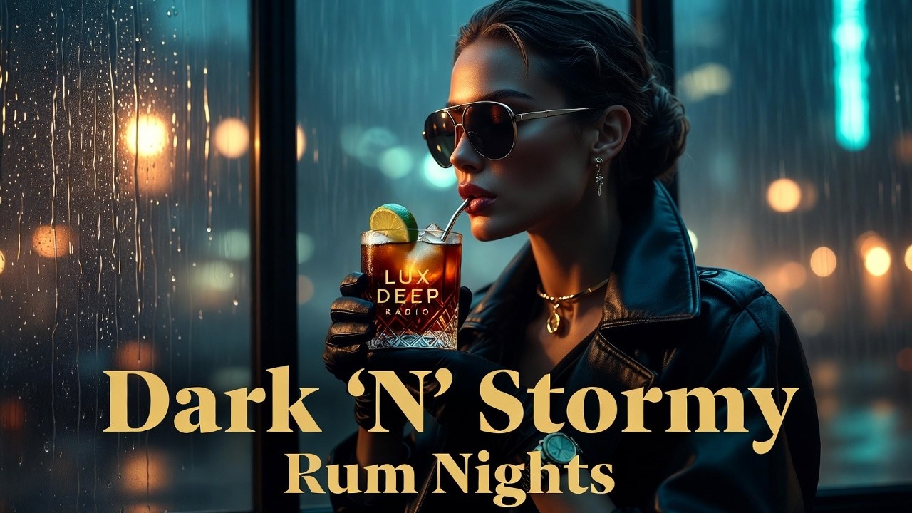 Dark ’N’ Stormy Rum Nights | Deep House Mix 2026 | Moody Rainy Bar Atmosphere