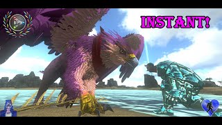 How To Instant Tame A Griffin?! (Ark Mobile)