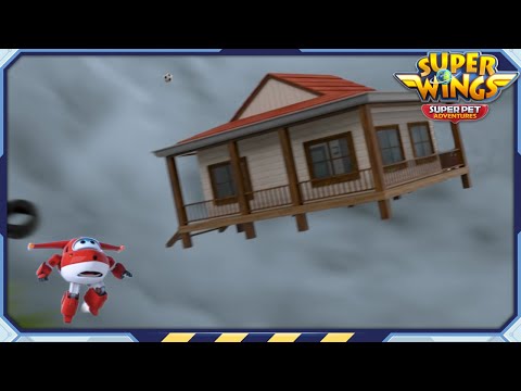 Spin To Win Tornado | Superwings Superpet Adventures | Super Wings | S7 Ep29