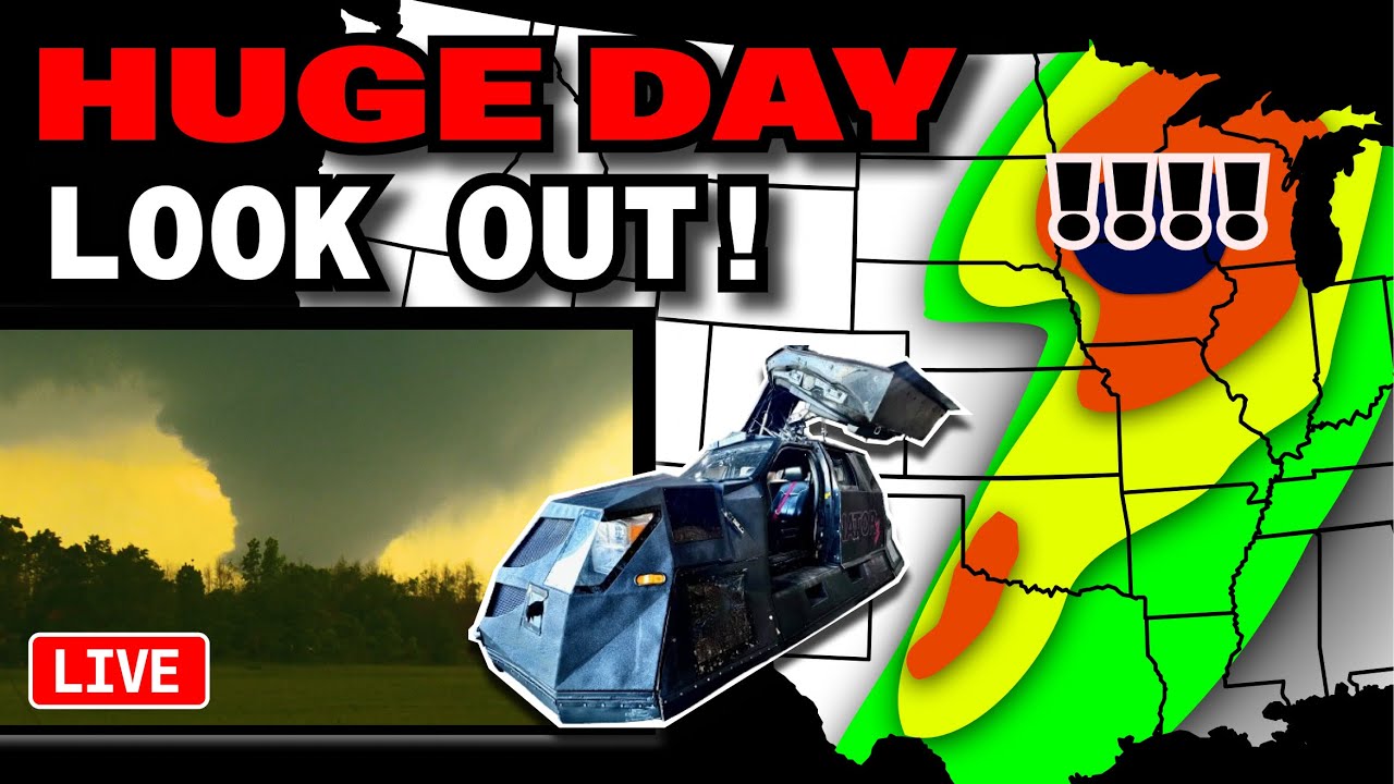 Metro Tornadoes Live - Storm Chasers On the Ground - YouTube