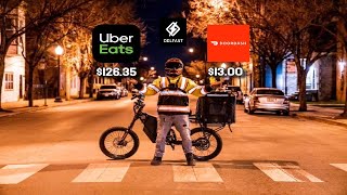 Famous Uber Eats Bike Delivery - Delfast Prime 2.0 - My first DoorDash Delivery! Net Worth
