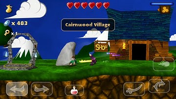 Swordigo part 16, Icy cave + Snowy slopes + Infested Gold Mine