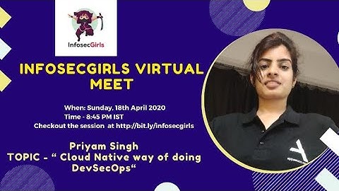 Cloud-native way of doing DevSecOps by @devsecopsgirl