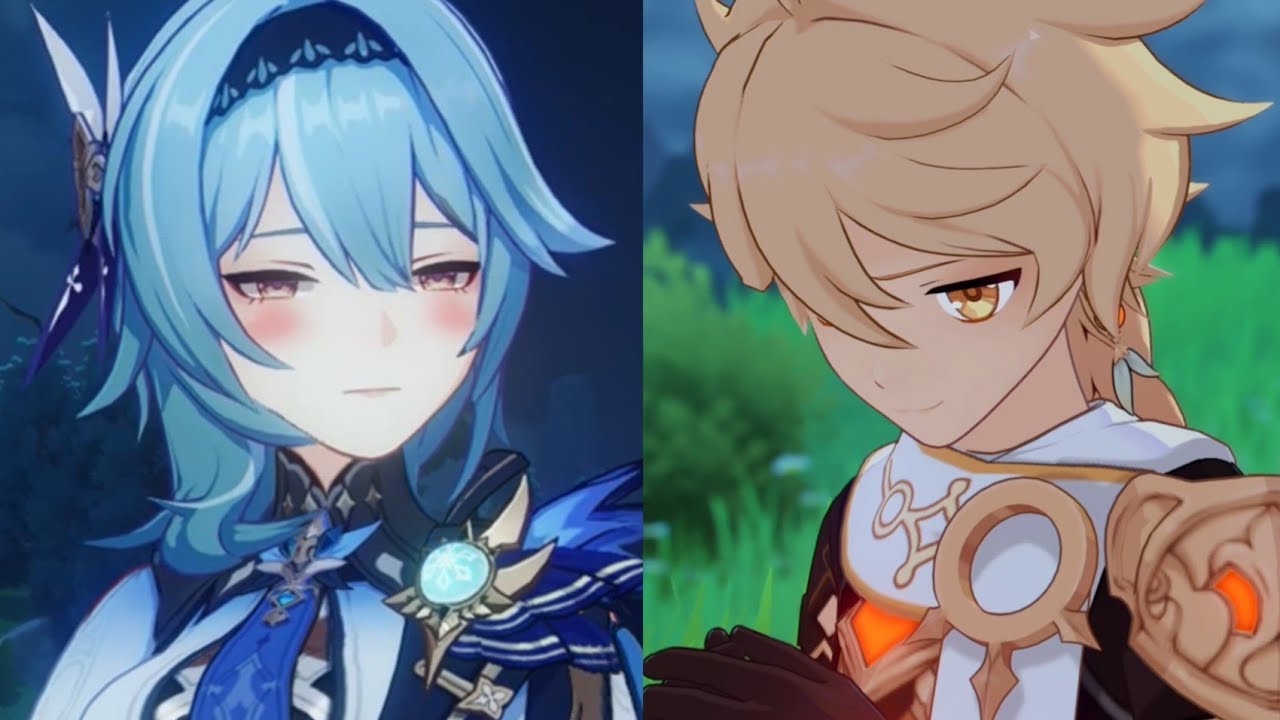 Эула пробует напиток Путешественника, отчего приходит в замешательство и пьянеет | Genshin Impact...