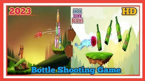 Bottle shooting Game Gameplay Trailer (iOS & Android) Level 56-60 Walkthrough #@Bottlegaming786