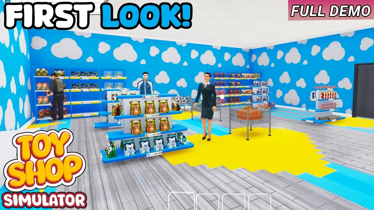 Let's Check Out Toy Shop Simulator! [Demo & Gameplay] - YouTube