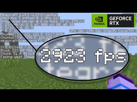 I bought an RTX 4080... to play Minecraft