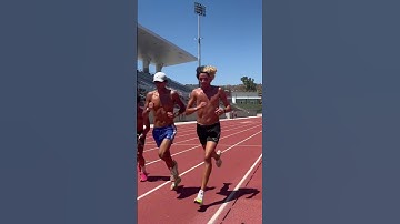 Double Threshold, PM session 10x600m with 30 sec rest #running