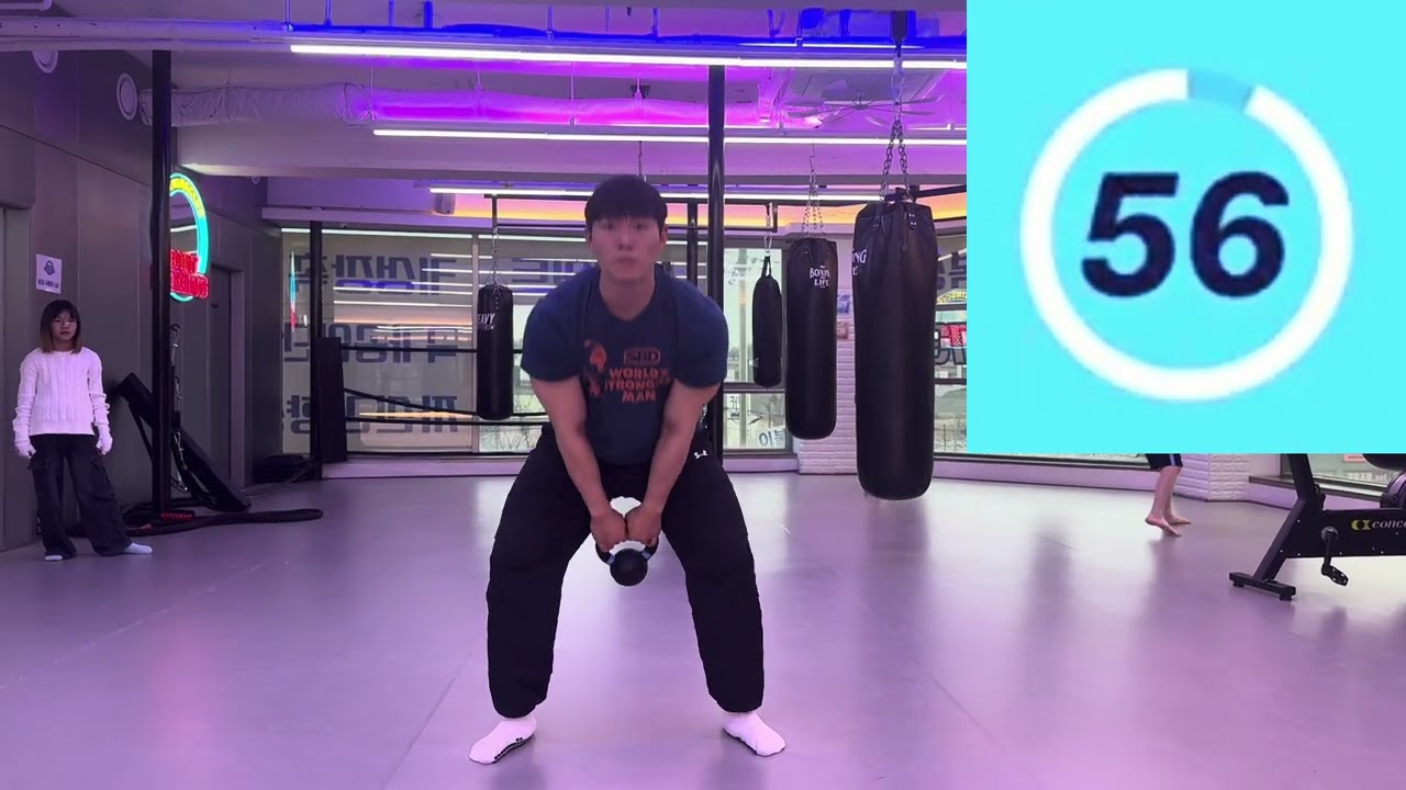 케틀벨 운동 / 데드리프트 스내치 스윙 버피테스트 드래그