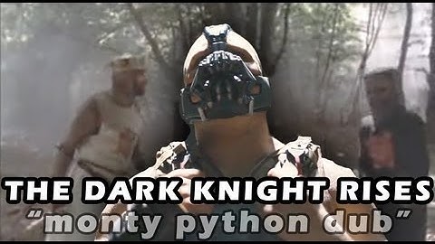 "The Dark Knight Always Triumphs" || (Batman/Monty Python mashup)