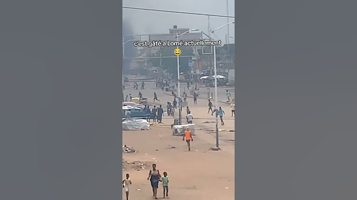 Lomé TOGO  : SOULEVEMENT DANS LES RUES
