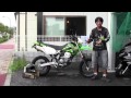 カワサキ：Dトラッカー2008フルカスタム車：参考動画 250SB