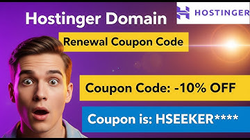Hostinger domain renewal coupon code. Verified and working