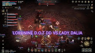 LORDNINE F2P DUAL DAGGER (DAMAGE OVER TIME) BUILD VS LADY DALIA