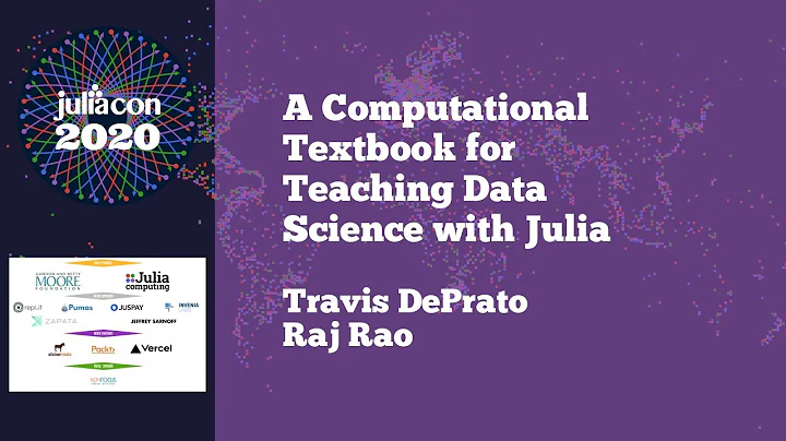 JuliaCon 2020 | A Computational Textbook for Teach...