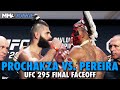 Jiri Prochazka vs Alex Pereira Intense Final Faceoff Lingers Ahead of Title Clash | UFC 295