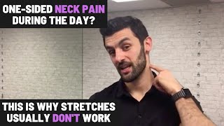 One Sided Neck Pain During the Day? Neck Pain Exercises to Try Instead! | Skyline Physical Therapy