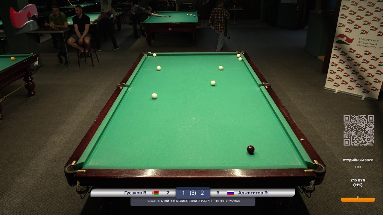 Гусаков В. - Аджигитов Э. I Серия 7 НЕ 8 этап 3 I Московская пирамида I БК Шпиль, г. Минск