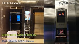 Mitsubishi GPS-III Traction Elevator - Grand Jatra Hotel Pekanbaru (Retake 2)