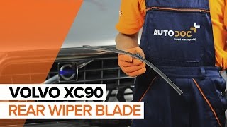 How to replace Wiper on VOLVO XC90 I - video tutorial