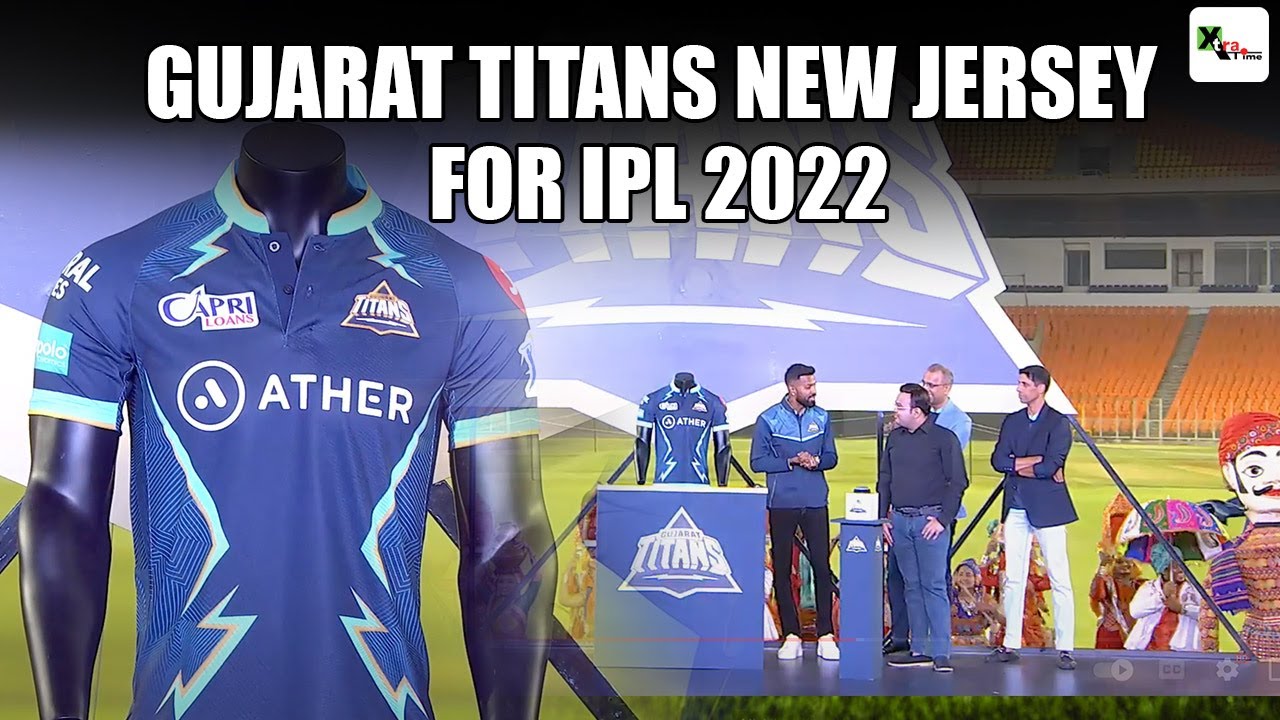 Gujarat Titans launch jersey for IPL 2022 season in the presence of BCCI Secretary Jay Shah |