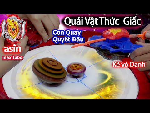 Video con quay beblade asin đấu con quay gỗ | kẻ thách thức... - youtube