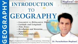 Introduction to Geography: Earth&#39;s Shape, Time Calculation &amp; Great Circle Concept | UPSC GS-I