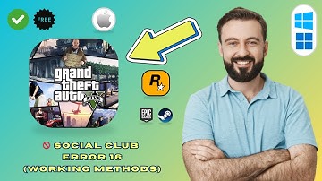 How to Fix GTA 5 Social Club Error Code 16 (Rockstar Games Fix 2025)