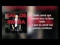 Carlos Rivera Sabía Usted LETRA mp3
