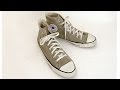 Vintage old USA-MADE Converse All Star Chuck Taylor shoes khaki TAN - at collectornet.net
