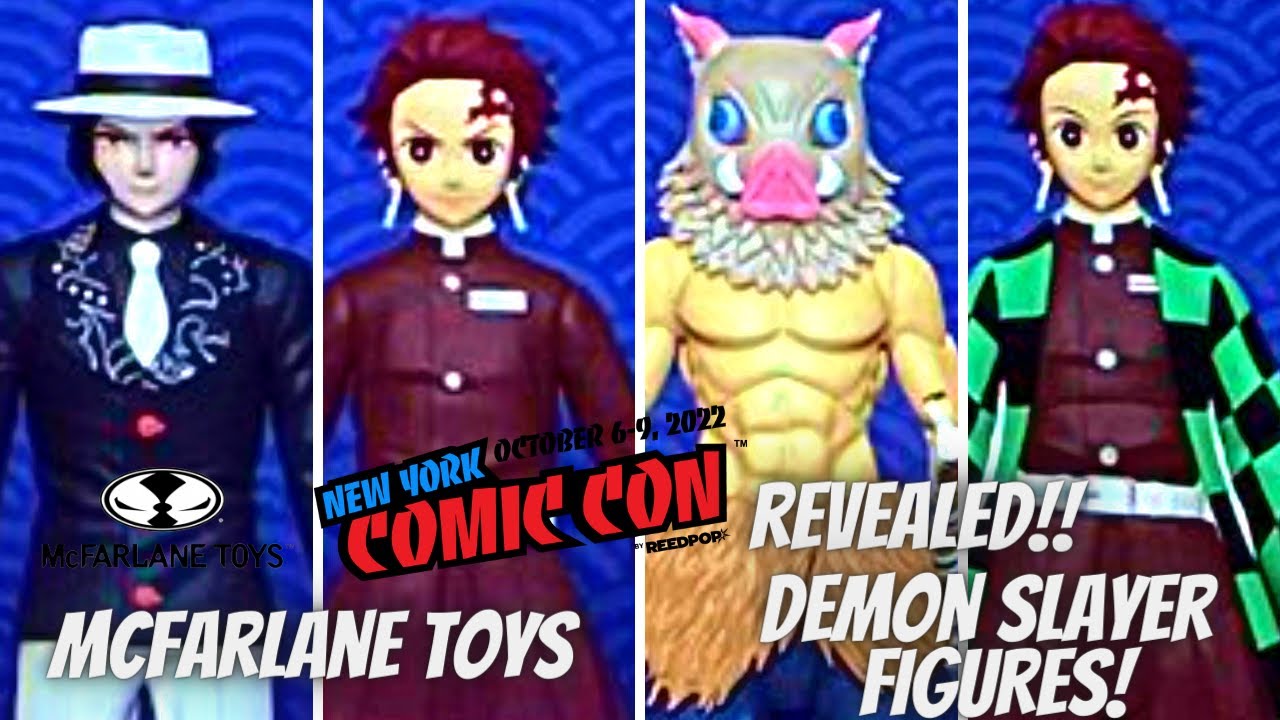 McFarlane Toys Demon Slayer Figures Revealed NYCC 2022 YouTube