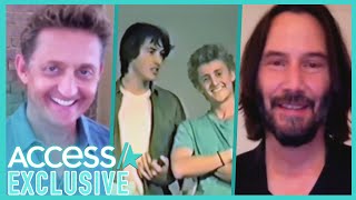 Keanu Reeves \& Alex Winter Remember Their 'Bill \& Ted' Audition