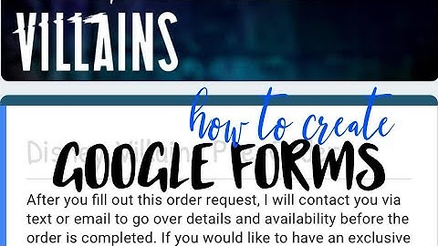 Google Forms for Your Scentsy Business