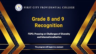 FCPC Grade 8 and 9 Recognition