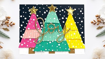 Add Texture & Depth to Your Christmas Cards | Pretty Pink Posh Blog Hop