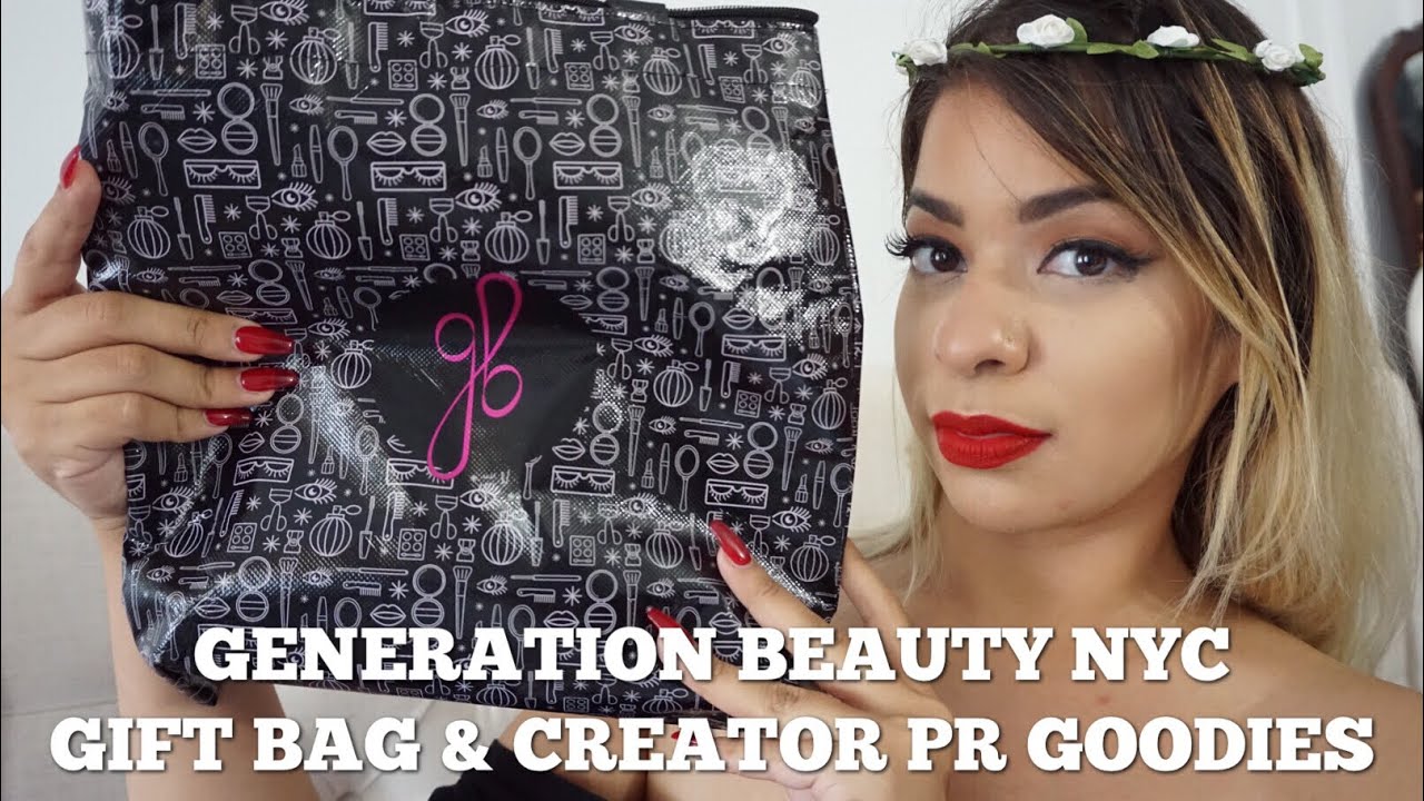 Generation Beauty - GIFT BAG HAUL & INFLUENCER PR GIFT PERKS