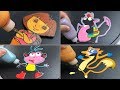 Dora The Explorer Characters Pancake Art