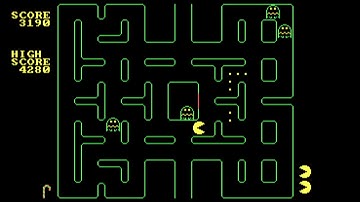 Playing PCMan on emulated IBM 5150 on PCEM