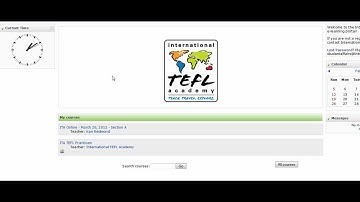 Online TEFL Course - Practicum Information on Moodle