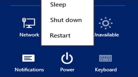How to Shutdown Windows 8 (or Restart)