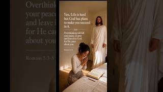 Stop Overthinking, God is in Control.#prayer #peace #jesuschrist