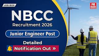 NBCC Navratna PSU Recruitment 2026 | Junior Engineer & Manager Posts | Apply Now!