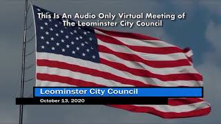Leominster City Council 10-14-20