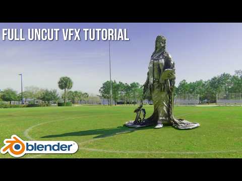 Full Blender-Only VFX Workflow - Uncut