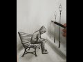 How to Draw Rainy Season Day Landscape Scenery with Pencil | Step by Step Landscape Drawing