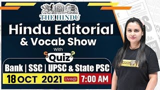 The Hindu Analysis Today | The Hindu Editorial Analysis | Hindu Editorial & Vocab Show| By Rupam Mam screenshot 4