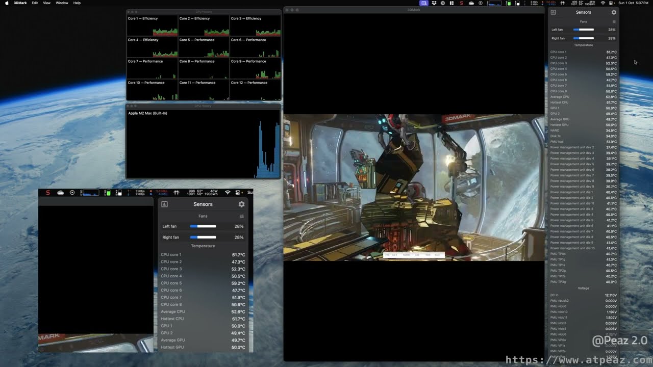 3DMark Solar Bay Benchmark on M2 Max